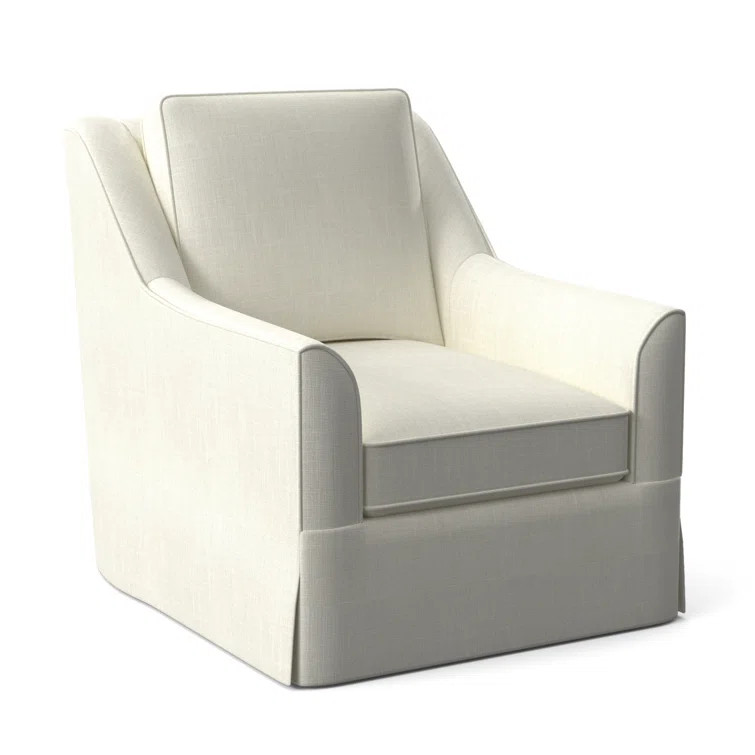 Bella Upholstered Swivel Armchair | Wayfair North America