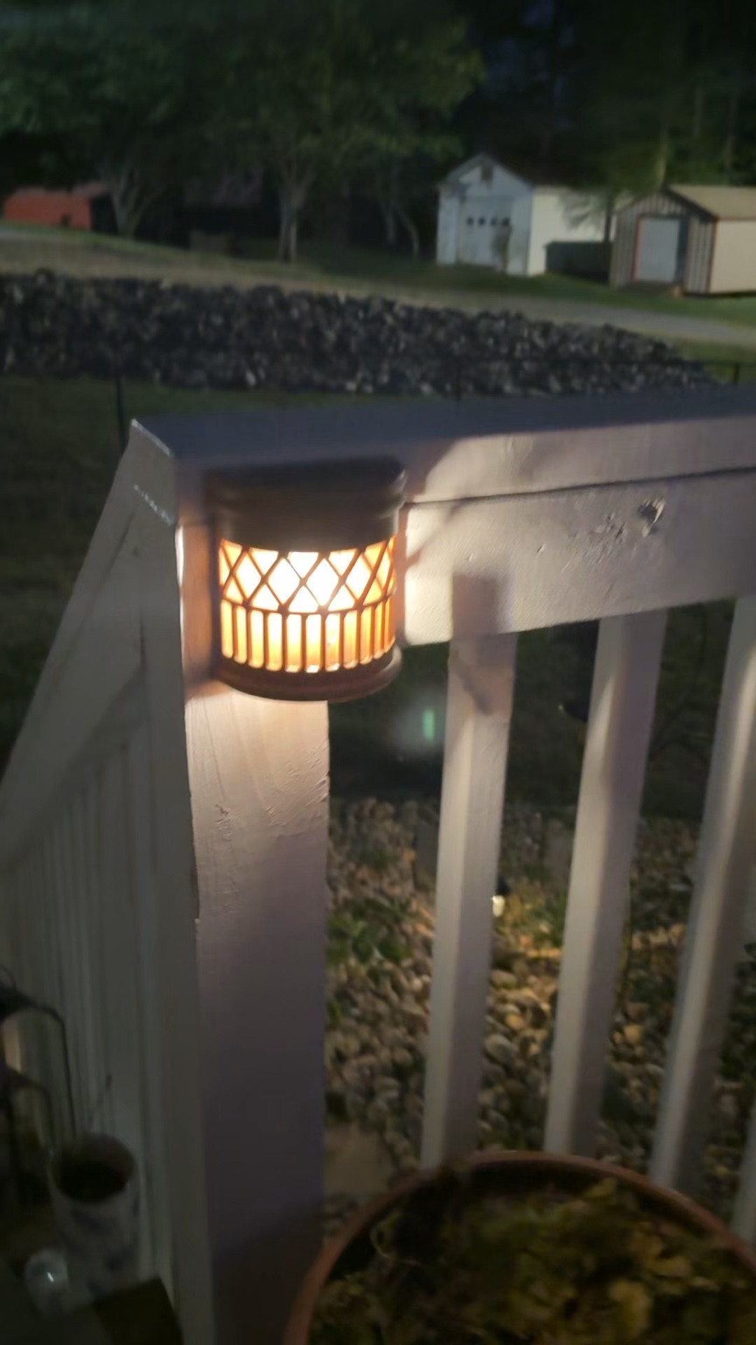 How cute are these outdoor solar lights! I grabbed some for the steps too! They are adorable! The perfect upgrade to our deck  

#LTKMothersDay #LTKHome #LTKmomlife