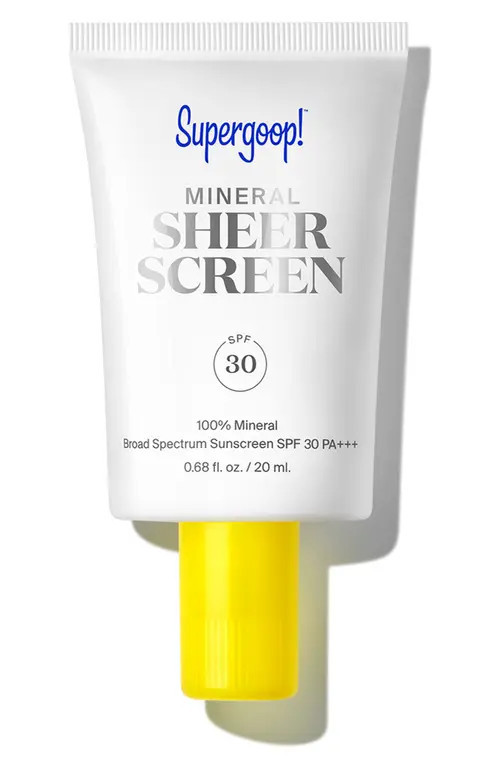 Supergoop!® Supergoop! Mineral Sheerscreen SPF 30 Sunscreen Lotion at Nordstrom, Size 0.68 Oz | Nordstrom