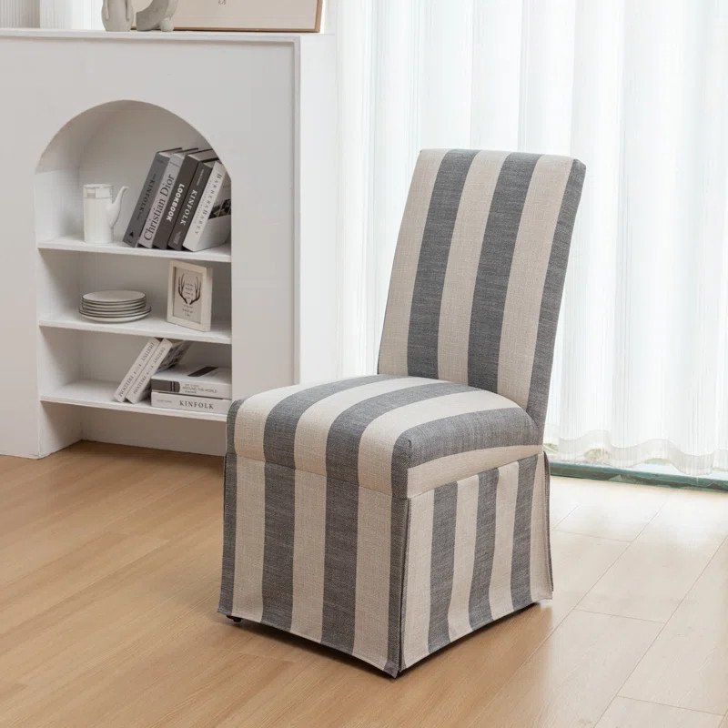 Arsaluis Fabric Upholstered Parsons Chair | Wayfair North America