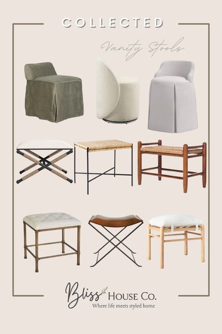 Vanity stools
