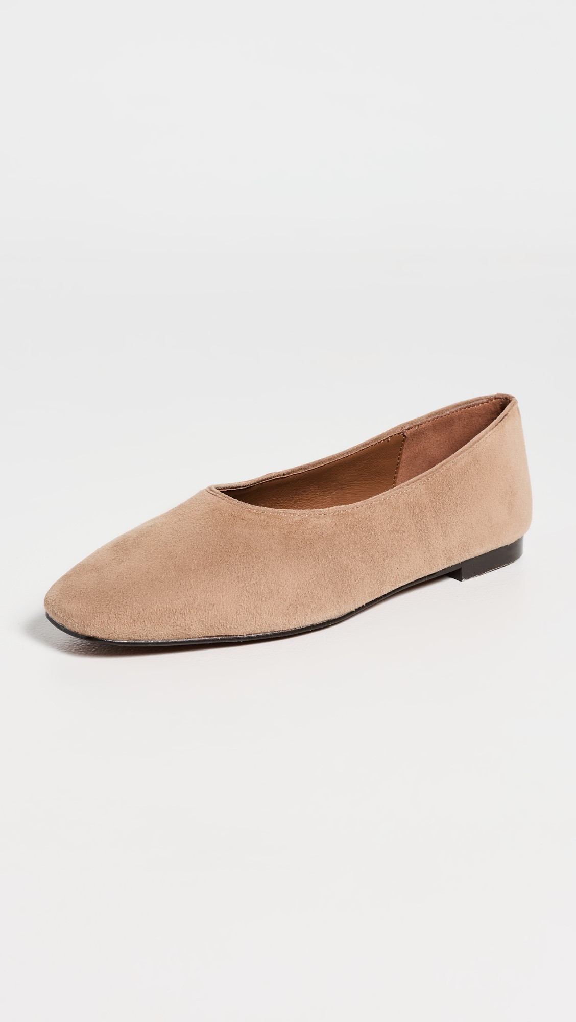 Madewell Mylie Ballet Flats Tawny Khaki 10 | Shopbop