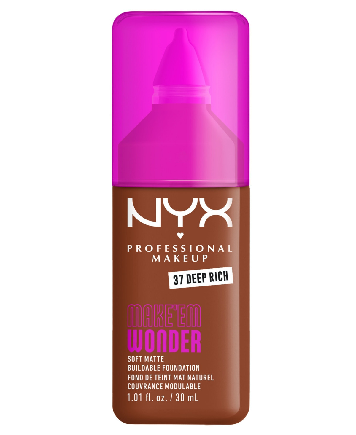 Nyx Professional Makeup Wonder Foundation, 0.84 oz. - Deep Rich | Macy's