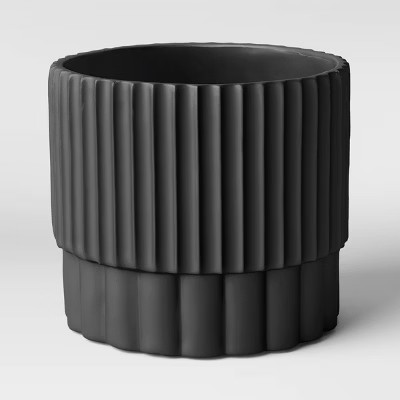 Indoor/Outdoor Geared Planter Black - Project 62™ | Target