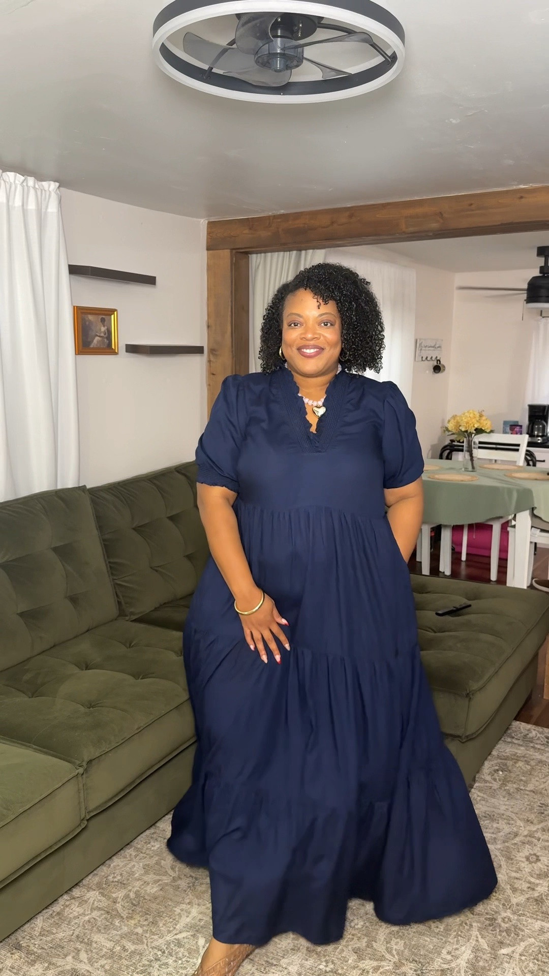 summer outfits over 40
Lately, I feel like I’m settling into my own style. I still love a good trend, but I’m realizing I’m drawn more to timeless, classic pieces that make me feel put together.

I found this dress at Belk from Crown & Ivy, and the movement is what sold me. It’s so flowy, comfortable, and just effortless. I grabbed the XXL, paired it with a pink beaded necklace from Amazon and my jelly shoes, and I got so many compliments at work.
I just felt so classy in this dress, it was one of those pieces that made me feel like the best version of myself.

#LTKootd #LTKOver40 #LTKPlusSize