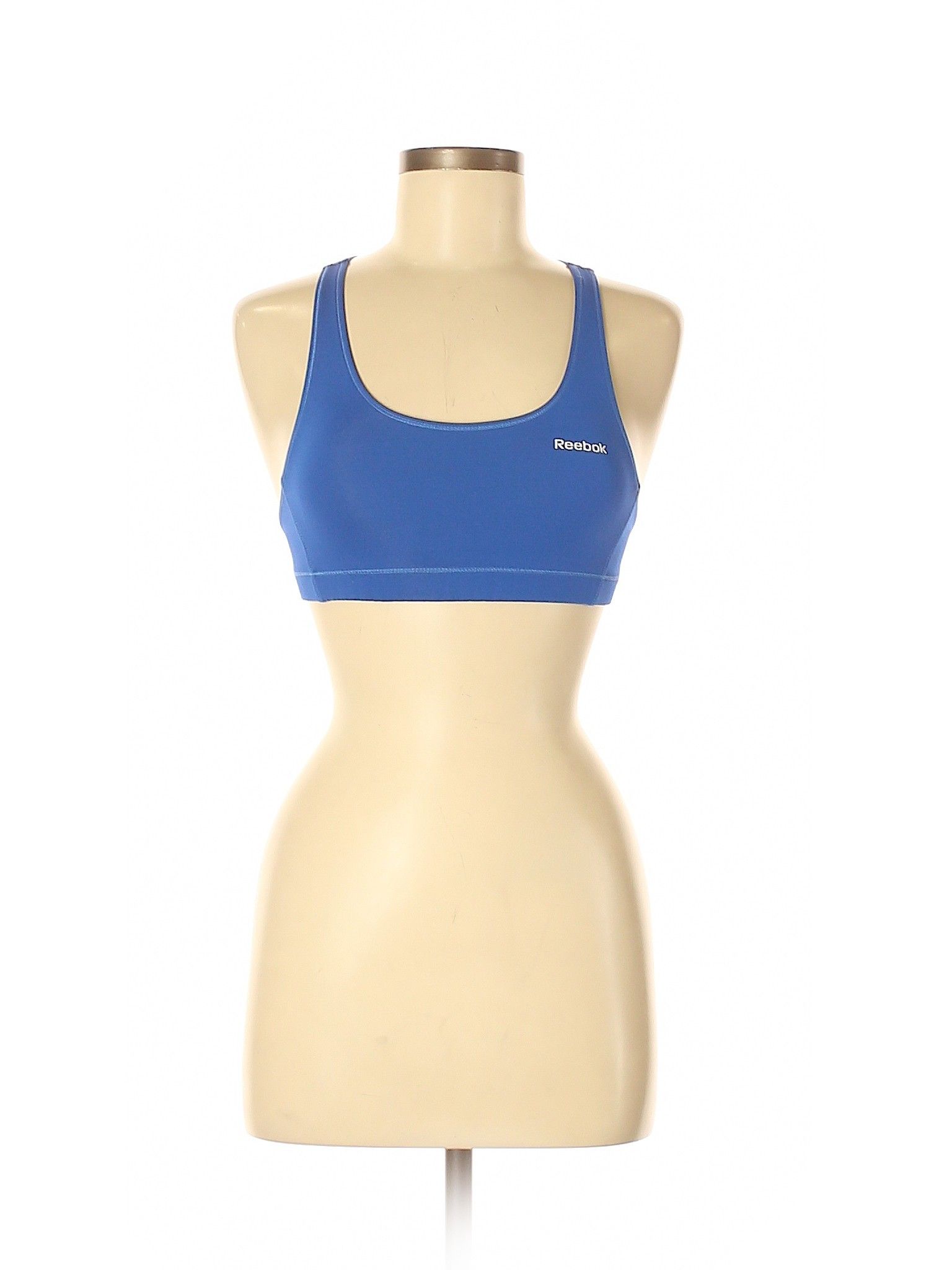 Reebok Sports Bra Size 8: Blue Women's Activewear - 53123588 | thredUP