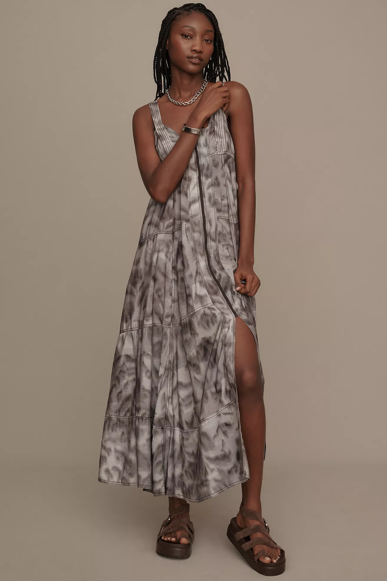 Pilcro Parasail Midi Dress | Anthropologie (US)