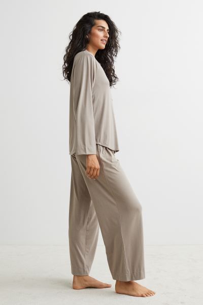 Pajama Shirt and Pants | H&M (US)