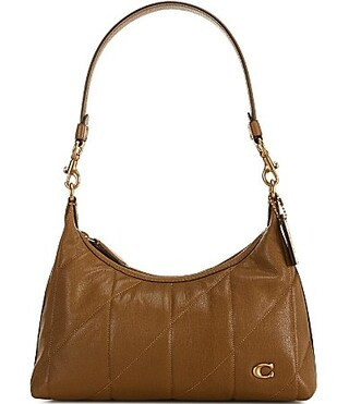 COACH Juliet Quilted Shoulder Bag 25 - Muted Olive | Dillard's