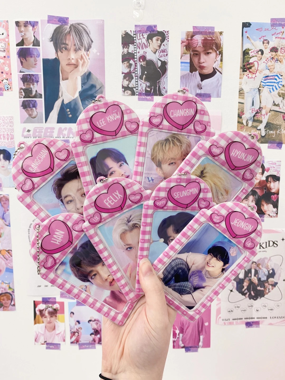 SKZ Heart Photocard Holders | Etsy (US)