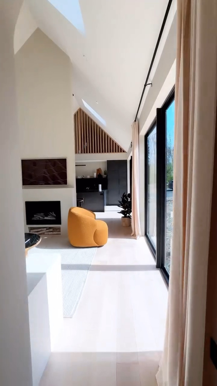 It’s all still a work in progress. Fully personalizing a space takes years. But sometimes it hits me that not too long ago, we went on a drive North, seeking refuge in the Hudson Valley area, scouring land listings in the Catskills, Woodstock and even more places North, East and West of this. 

And then one day we found a nice little patch, 4 acres to call our own. And from that slice of undeveloped land, we now have that refuge. Crazy what’s possible.

And many thanks to @arhaus for seriously helping us in our journey to make this space feel like Our House. Head to my stories for links to #myarhaus faves from the crafted in Mexico stone lamp to the oak wood writing desk to the Romanian oak dining table and so much more. Not taking any of it for granted. 

#BlackCabinProject #moderncabin #BlackHome #cabininthewoods #blackfamilyhome #buildfromscratch #buyland #landforsale #upstatenewyork #upstaterealestate #upstateny #ulstercountyny #hudsonvalley #ulstercounty #woodstock #catskills #saugerties