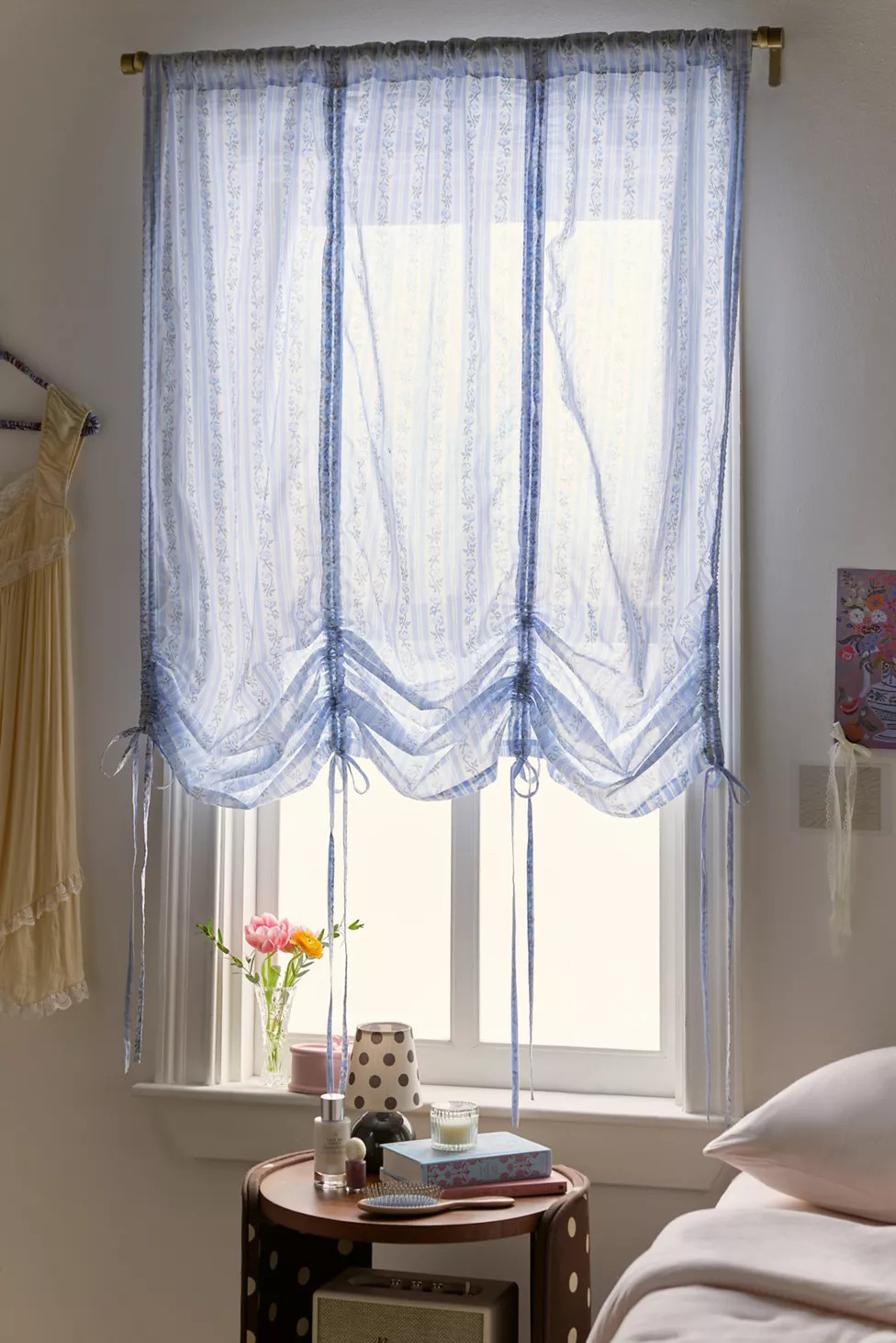 Printed Balloon Bow Window Valance Panel | Urban Outfitters (US and RoW)
