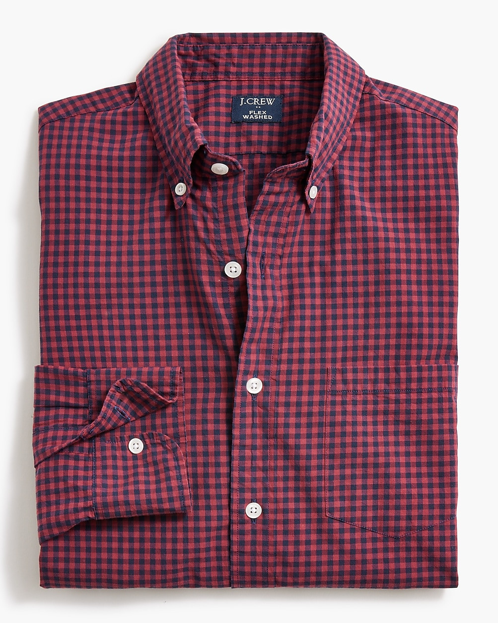 Gingham flex casual shirt | J.Crew Factory