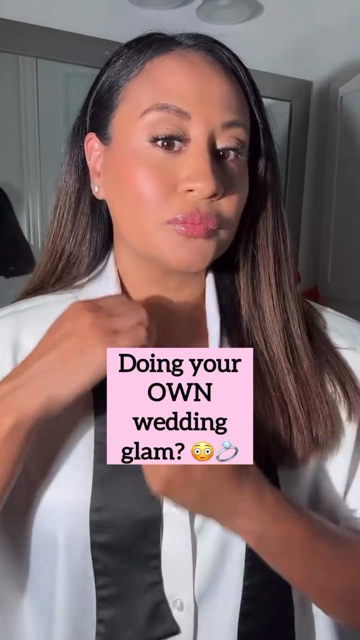 April is almost here and peak wedding season is officially upon us 💍✨

I’m not here to steer anyone away from hiring a makeup artist (do what makes you feel your BEST on your big day 🤍), but the reality is… anything labeled “wedding” tends to get priced way up. And honestly, it can be a lot. 😢

That said—I’m pumped to share my tips on DIY wedding glam, potentially saving you $$$ in this economy 🤭
If you’ve been thinking about trying it yourself… why not give it a shot?
Of course, it all comes down to your personal preference. Whether you go DIY or book a pro, you deserve to feel confident, beautiful, and like YOU.

This look is intentionally extra soft—perfect for the bride who loves a timeless, effortless soft glam ✨ I’ll definitely be sharing more bold and full-glam bridal looks soon!

So tell me… would you wear this, or is it too natural for you? 💄👇

 COMMENT SHOP and every single product I used will be sent to you via DM! 👰🏽‍♀️ 
Did you like the finished look?? 
#bridalmakeup #diyweddingmakeup #weddingmakeup #weddingmakeupartist