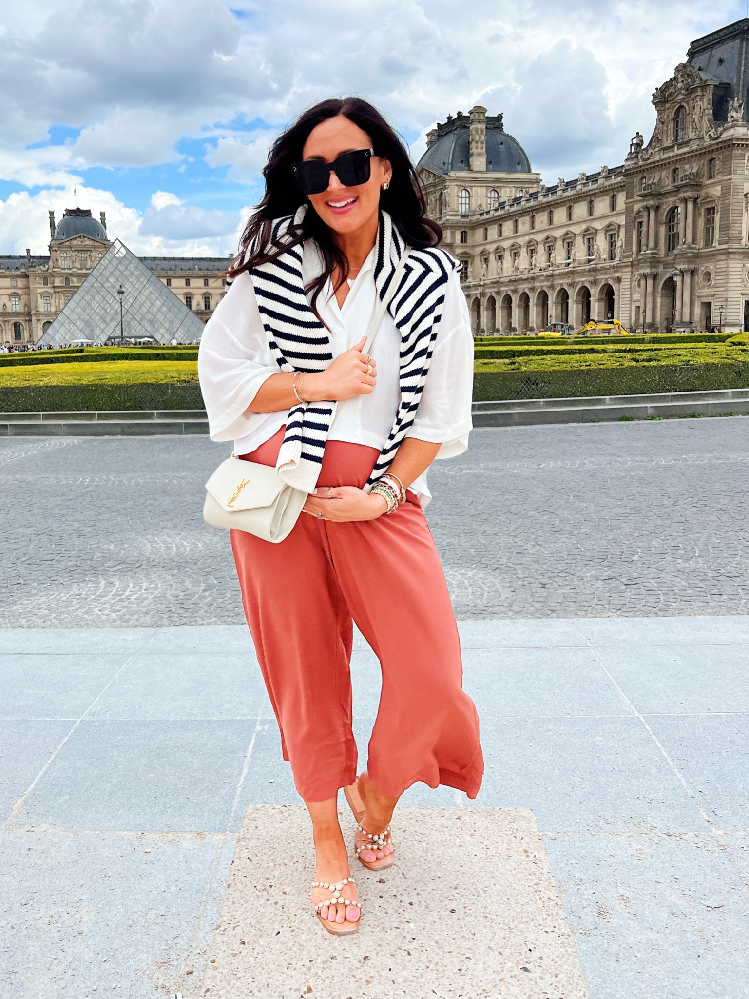 MEMORIAL DAY SALES 🇺🇸
H&M is 20% off everything! 
• medium top
• true size small pants 

#LTKSeasonal #LTKbump #LTKunder50