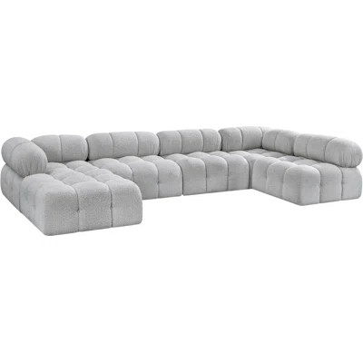 Huascar 136" Upholstered Sectional | Wayfair North America