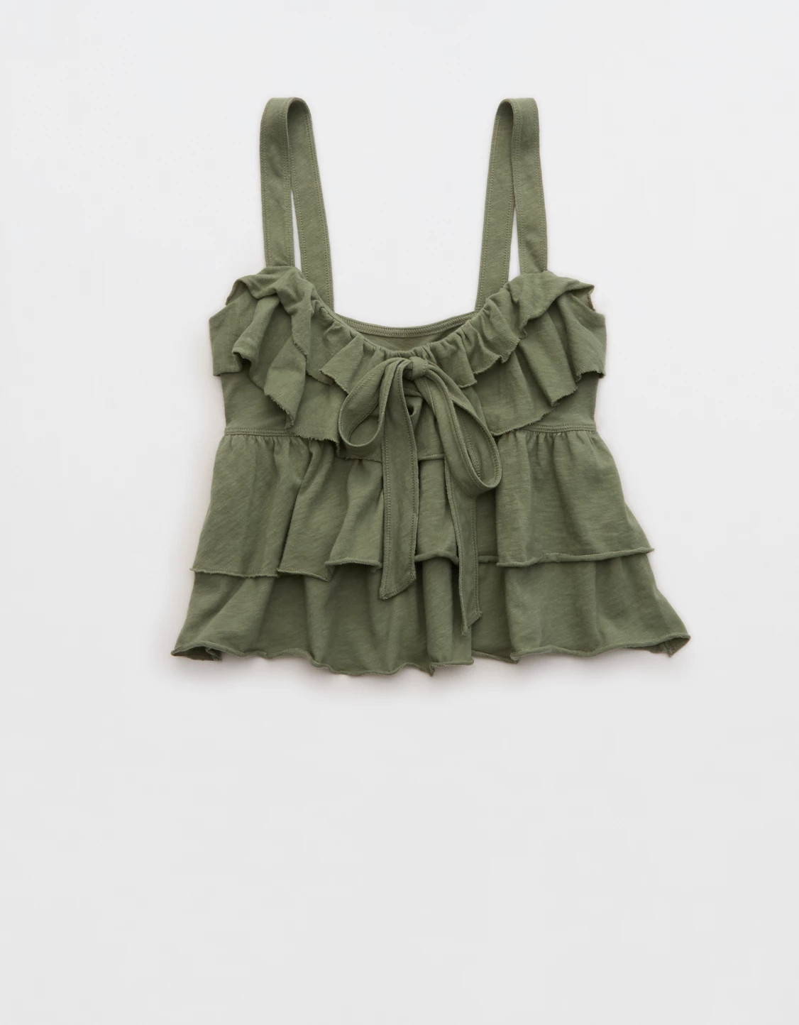 Aerie Ruffle Tank Top | American Eagle Outfitters (US & CA)