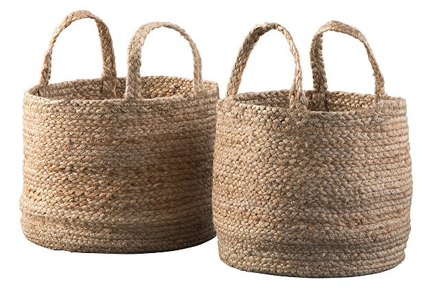 Brayton Basket (Set of 2) | Ashley | Ashley Homestore