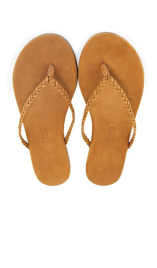TKEES Lily Braid Sandal in Tan. | Revolve Clothing (Global)