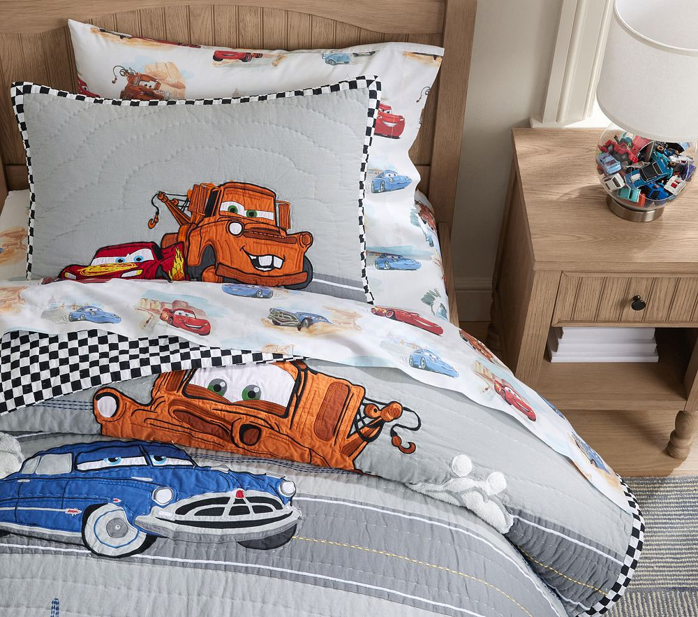 Disney and Pixar <em>Cars</em> Quilt & Shams | Pottery Barn Kids