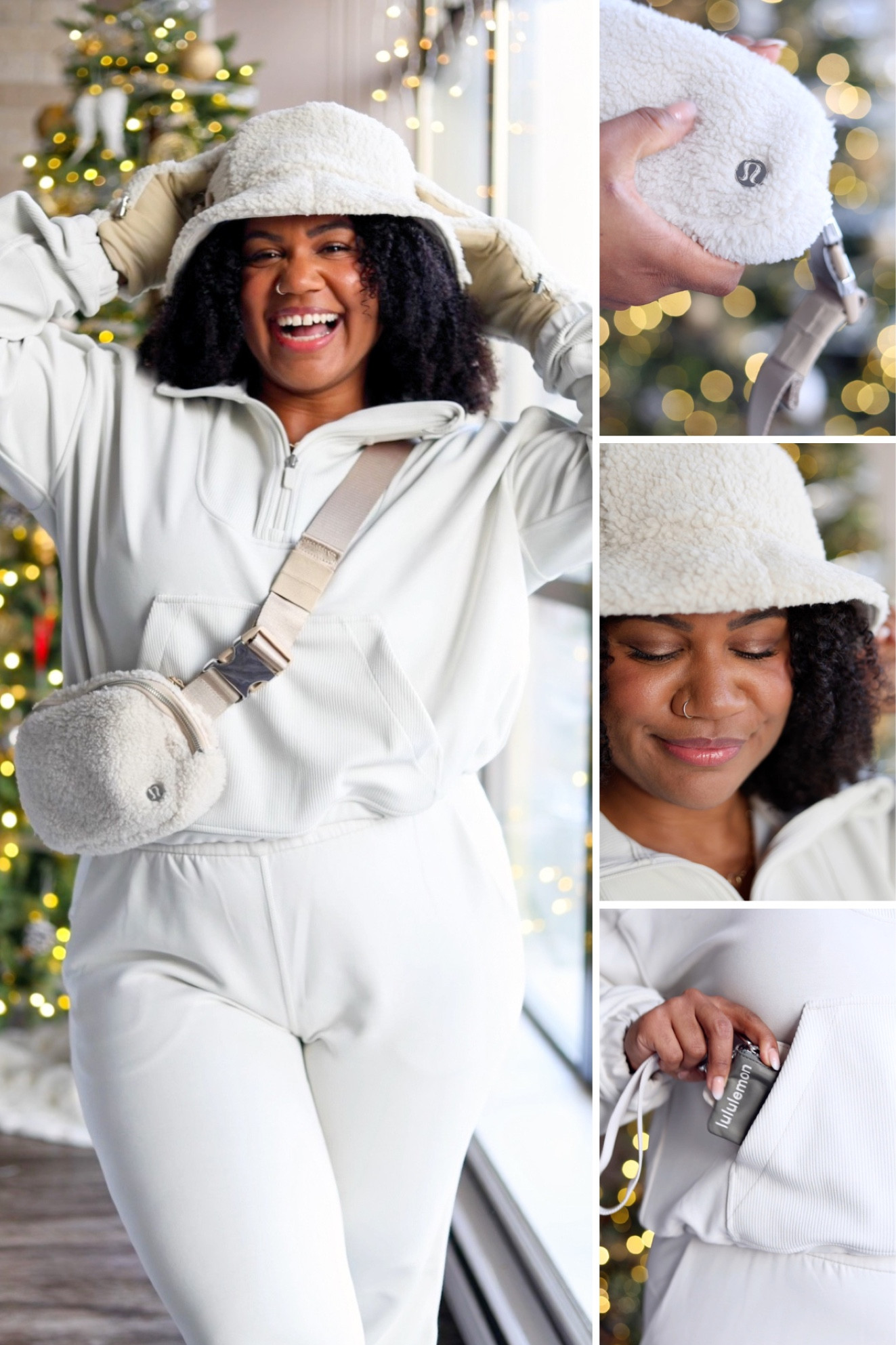 Winter whites to make your coziest dreams come true!

I WANT TO BE BURIED IN THIS SET! It’s so comfortable and the fleecy accessories are the icing on the cake!

The lululemon softstreme feels silky on the skin and this set comes in so many beautiful colours but I just fell in love with the colour bone!

Accessorize to your hearts content with the Everywhere Belt Bag in Fleece, Tech-friendly Fleece Gloves and Bucket Hat for the cutest (and warmest) snow bunny in the city ❄️ 

lululemon loungewear, loungewear set, cozy matching set, cozy outfit, white matching set, winter matching set, winter accessories, winter style, midsize fitness style


#LTKHoliday #LTKmidsize #LTKfitness