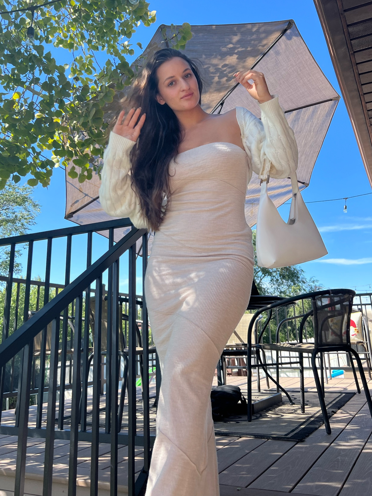 fall church outfit 🤍