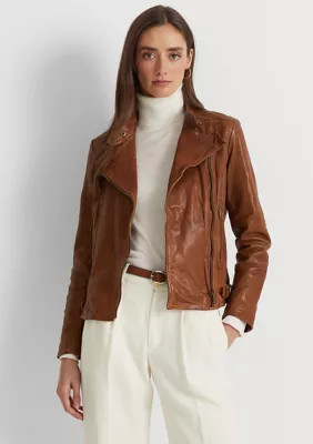 Leather Moto Jacket | Belk