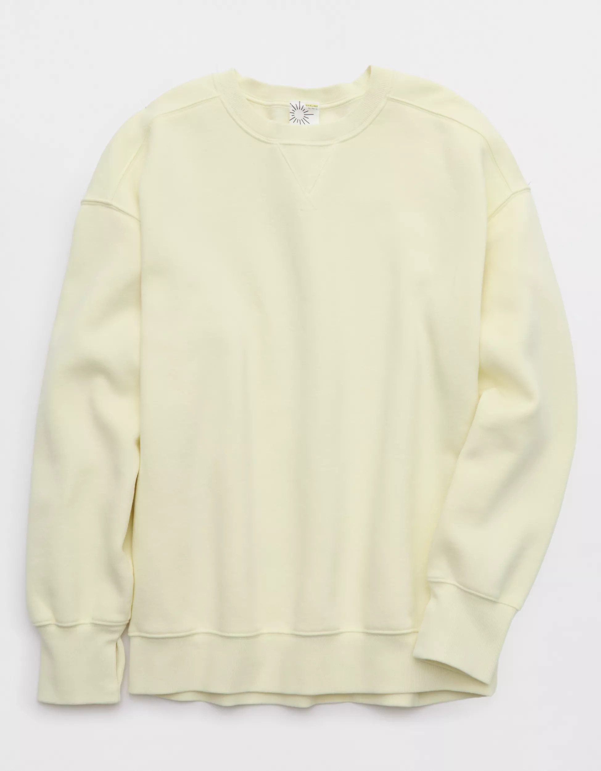 OFFLINE By Aerie Cloud Fleece Oversized Crewneck Sweatshirt | Aerie