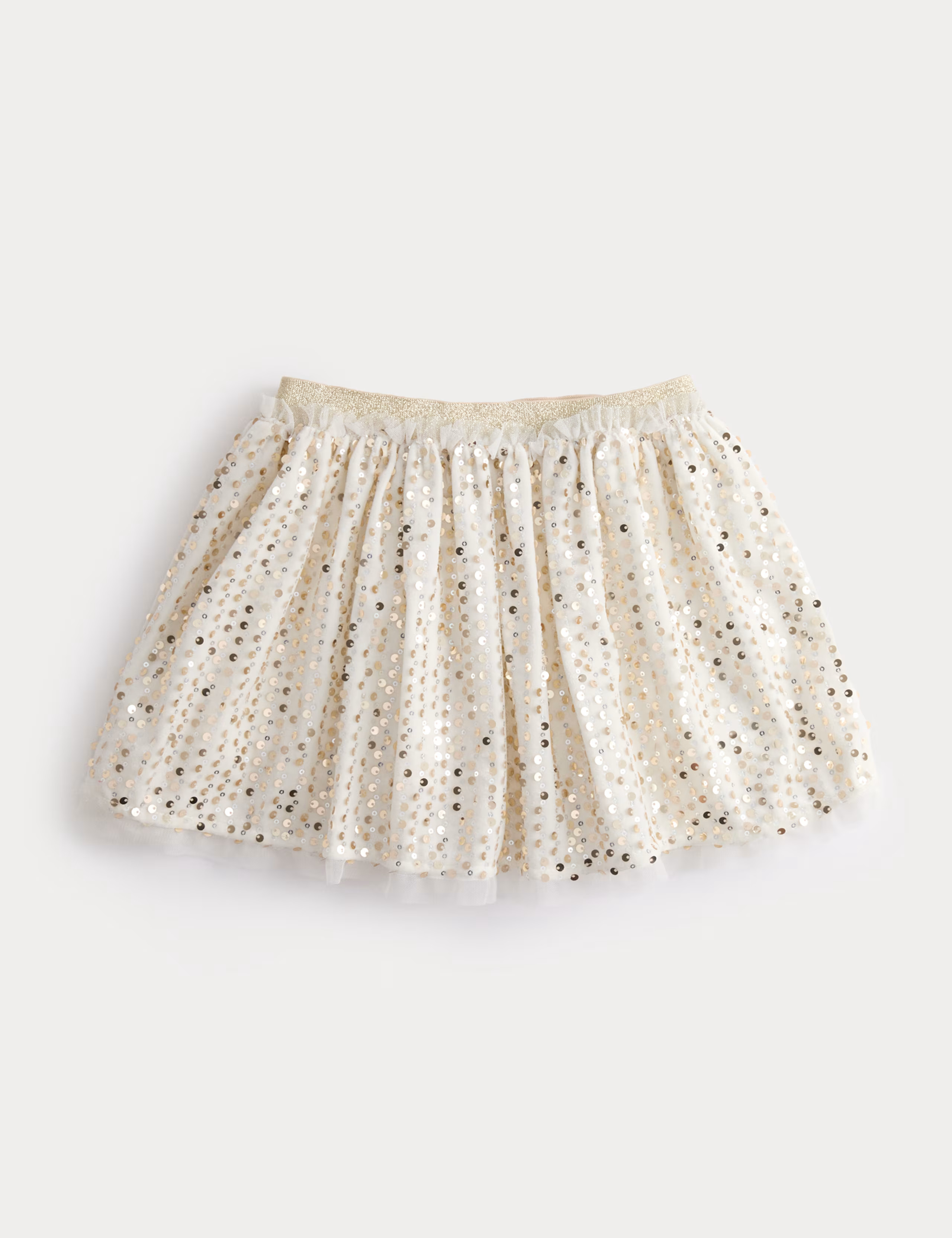 Elasticated Waist Sequin Skirt (2-8 Yrs) | Marks & Spencer (UK)