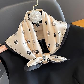 MEISEE Mulberry Silk Scarfs Women Small Square Scarf 21" x 21" Breathable Lightweight Neckerchief... | Amazon (US)