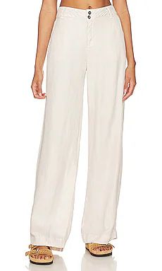 Bella Dahl Harper Pant in Soft Flax from Revolve.com | Revolve Clothing (Global)