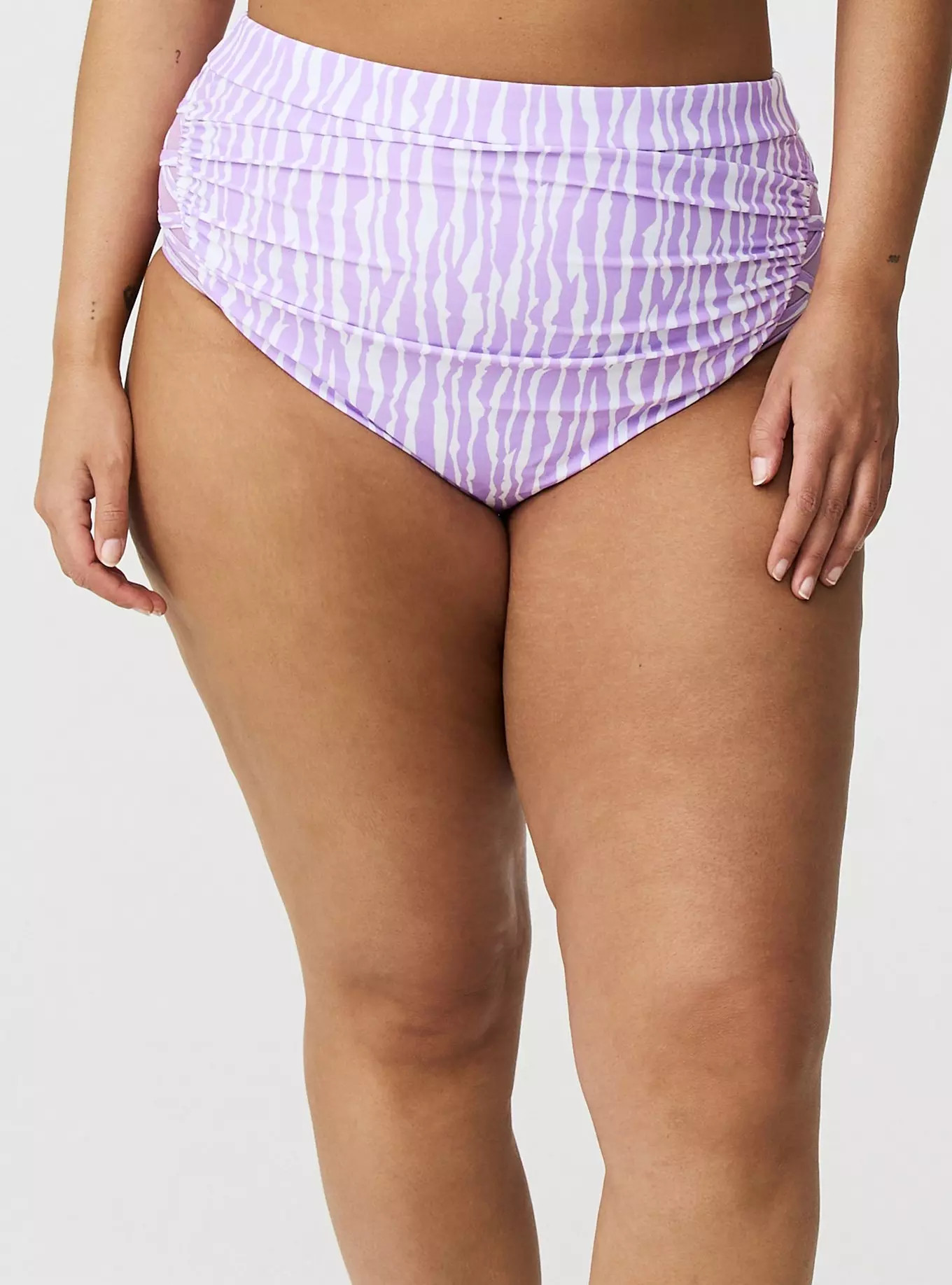 Laced Sides Mesh Swim Bottoms | Torrid (US & Canada)