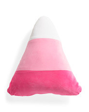16x16 Candy Corn Shaped Pillow | Marshalls