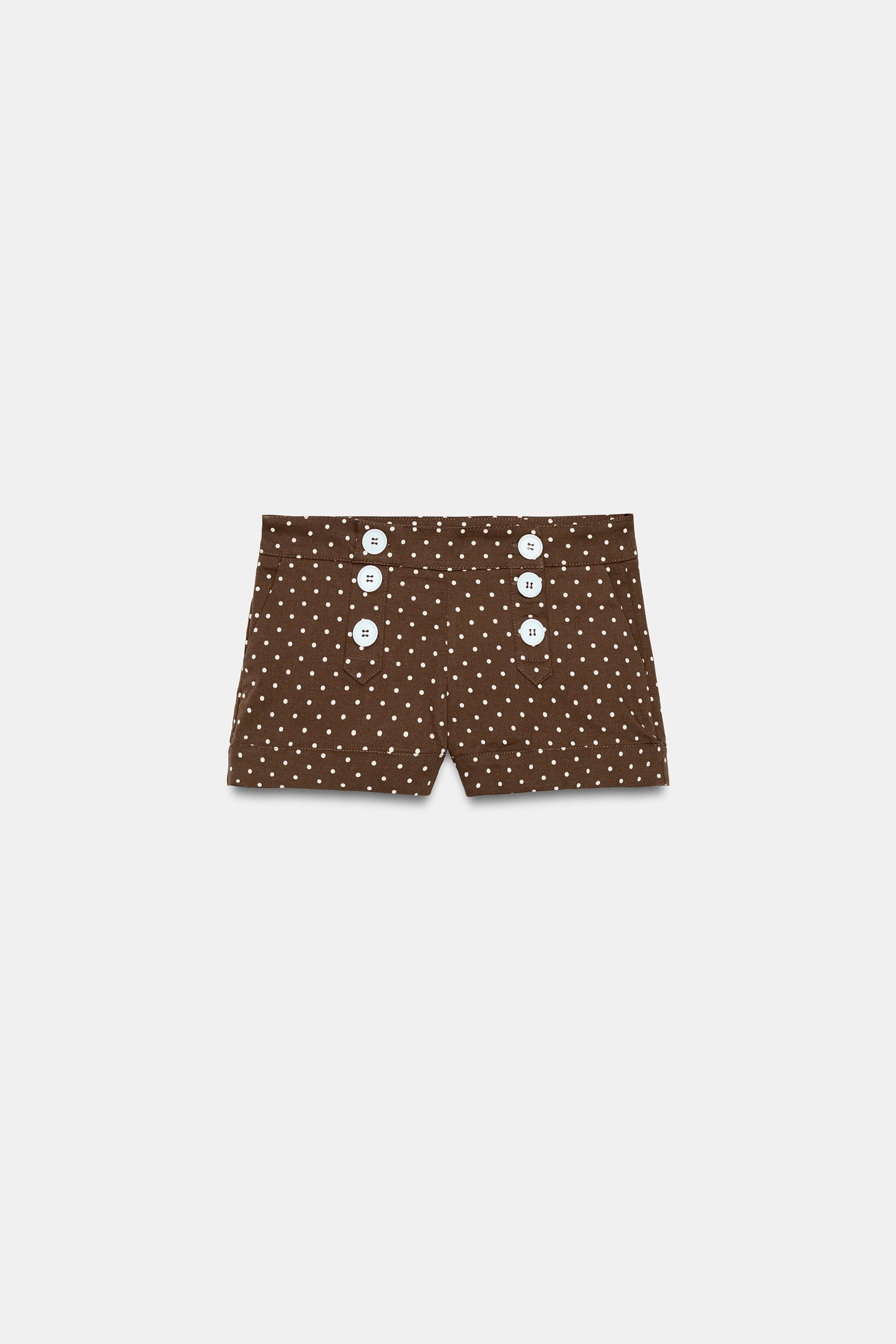 MINISHORTS MIT PUNKTEN | Zara US