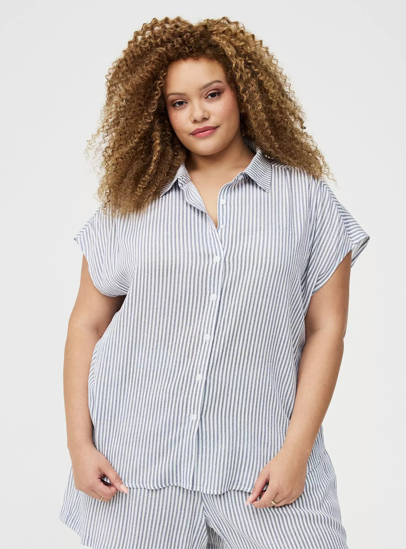 Crinkle Gauze Dolman Shirt | Torrid (US & Canada)