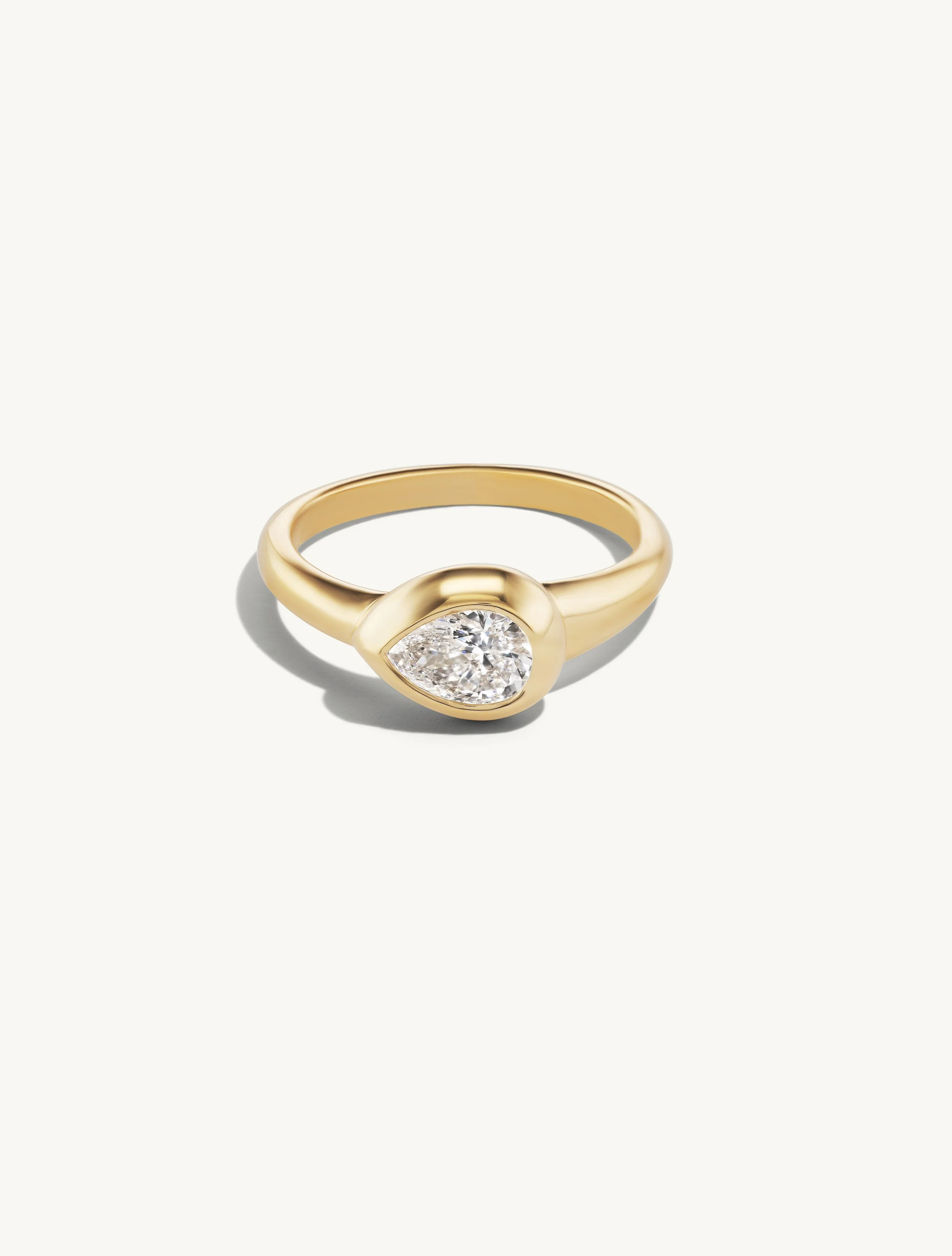Venus Pear Pinky Ring | Sophie Ratner Jewelry