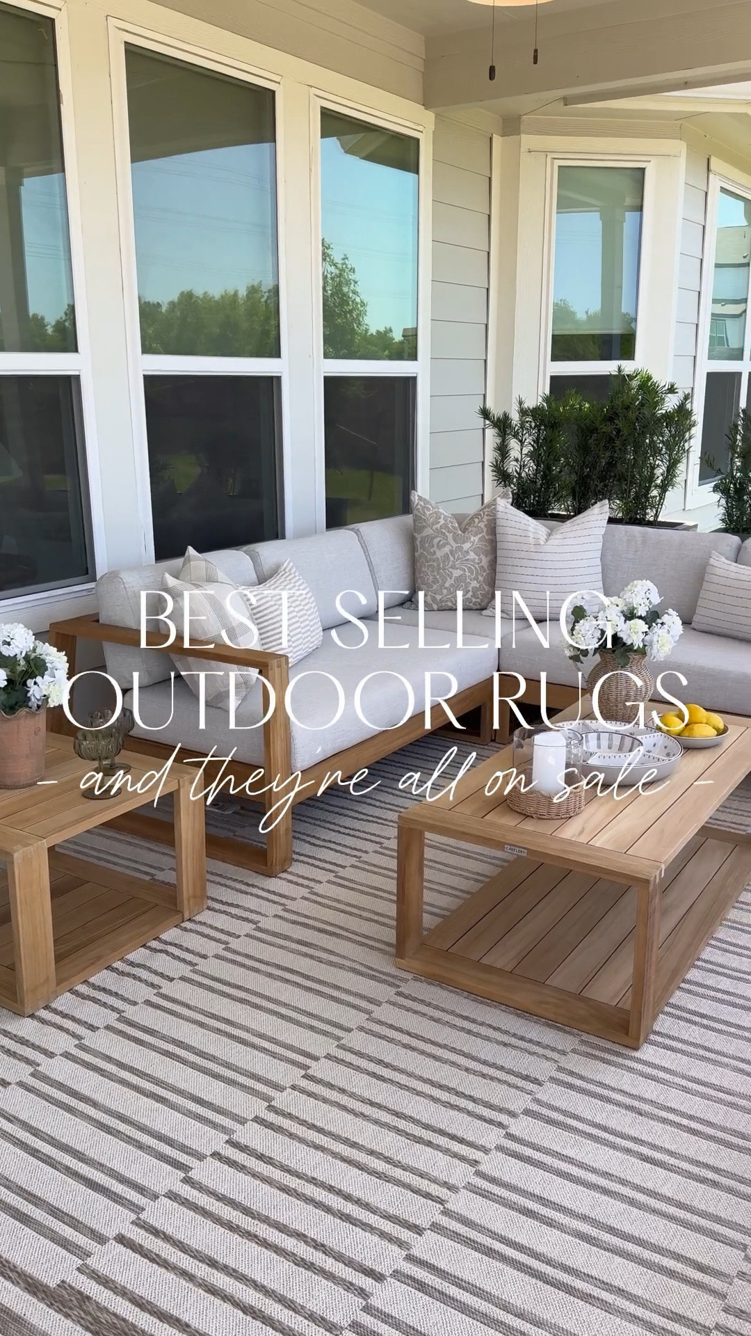 My favorite outdoor rugs + they’re all on sale ☀️🌿

Get ready for patio season with these beauties!

Loloi rug, rug sale, outdoor rug, patio
Season, patio furniture, spring porch, front porch refresh, loloi look, wayfair sale #LTKSpringSale

#LTKSeasonal #LTKHome #LTKSaleAlert
