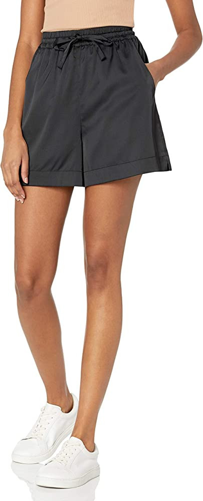 The Drop Women's Eva Silky Stretch Pull-On Loose-Fit Short | Amazon (US)