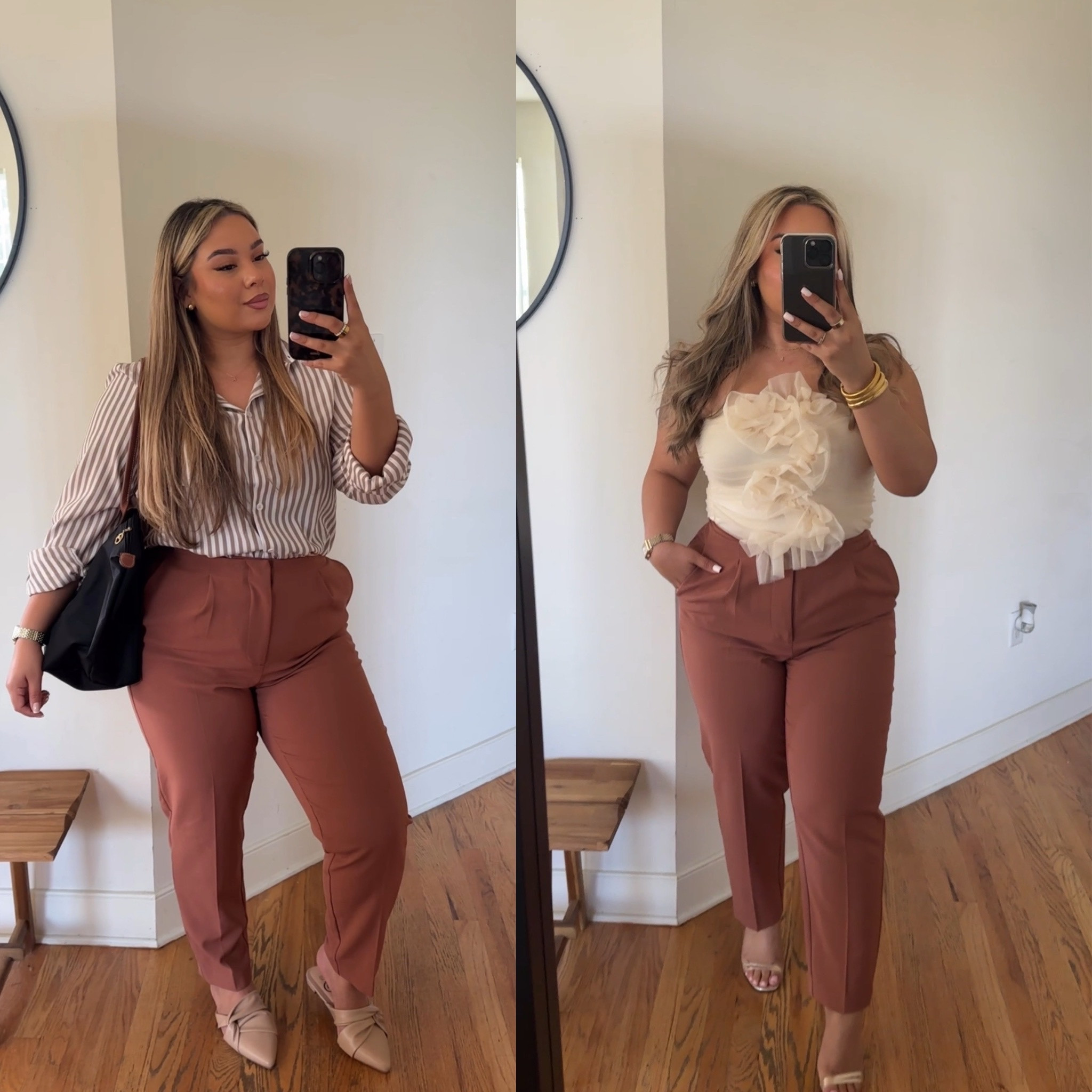 Love these trousers from @target.
I shared them in the Spring for a brunch look but they are so great for work as well. They are TTS (I’m a 10 wearing a 10) . Also have them in black🫶🏼

#LTKWorkwear #LTKMidsize #LTKSeasonal