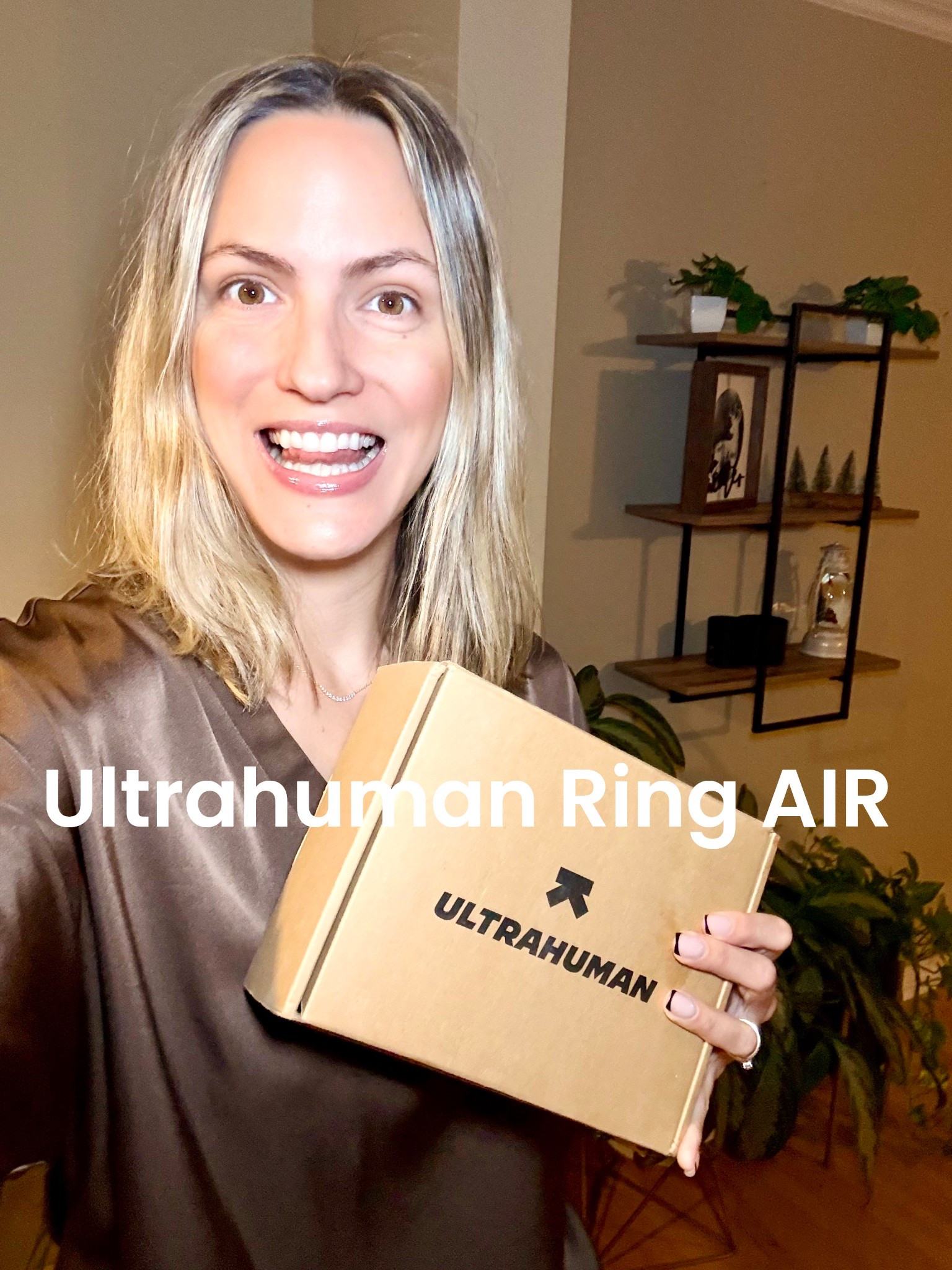 Ultrahuman Ring AIR for tracking sleep, exercise, steps, skin temperature, and more!! 

#LTKcanada #LTKhome #LTKgiftguide