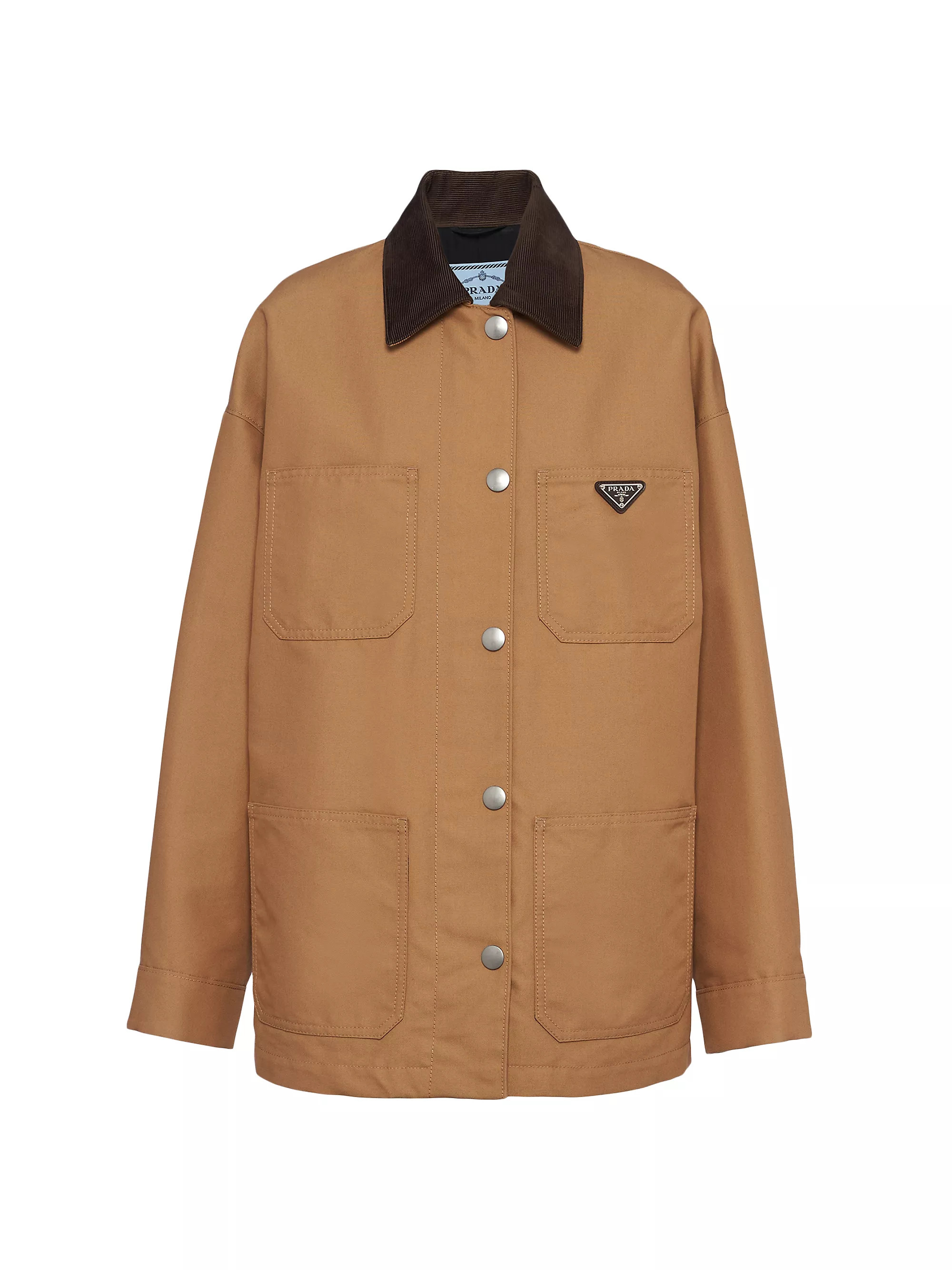 PradaTechnical Canvas Blouson Jacket | Saks Fifth Avenue