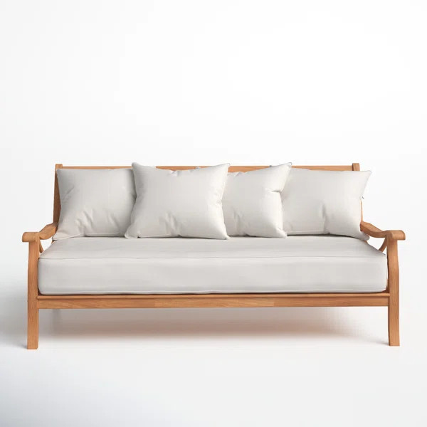 Brunswick 79'' Teak Outdoor Daybed | Wayfair North America