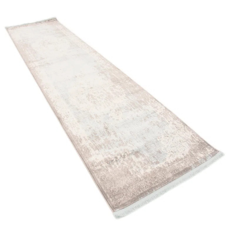 Twila Oriental Gray/Light Blue/Ivory Area Rug | Wayfair North America