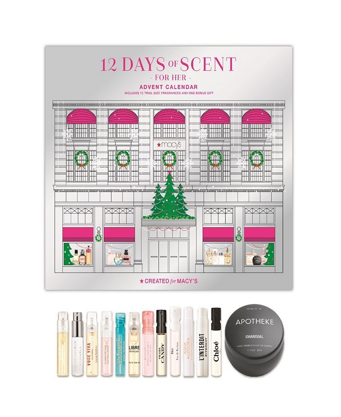 Created For Macy's Macy's Favorite Scents 12 Days Of Scent For Her Advent Calendar with Bonus Gif... | Macys (US)