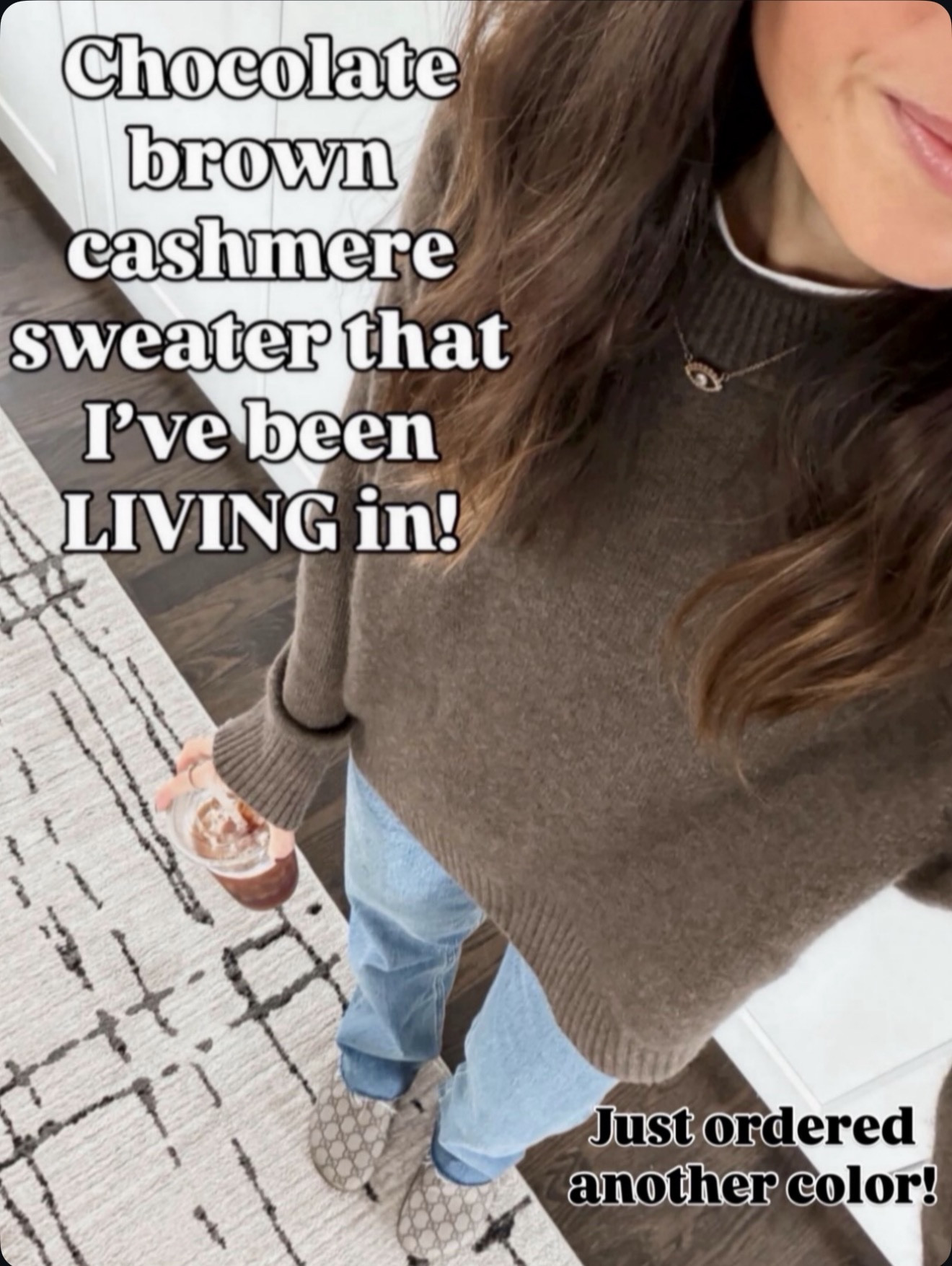 Chocolate brown cashmere I’ve been living in… just ordered another color 😍 🔗⬇️

#LTKOver40 #LTKmomlife #LTKootd