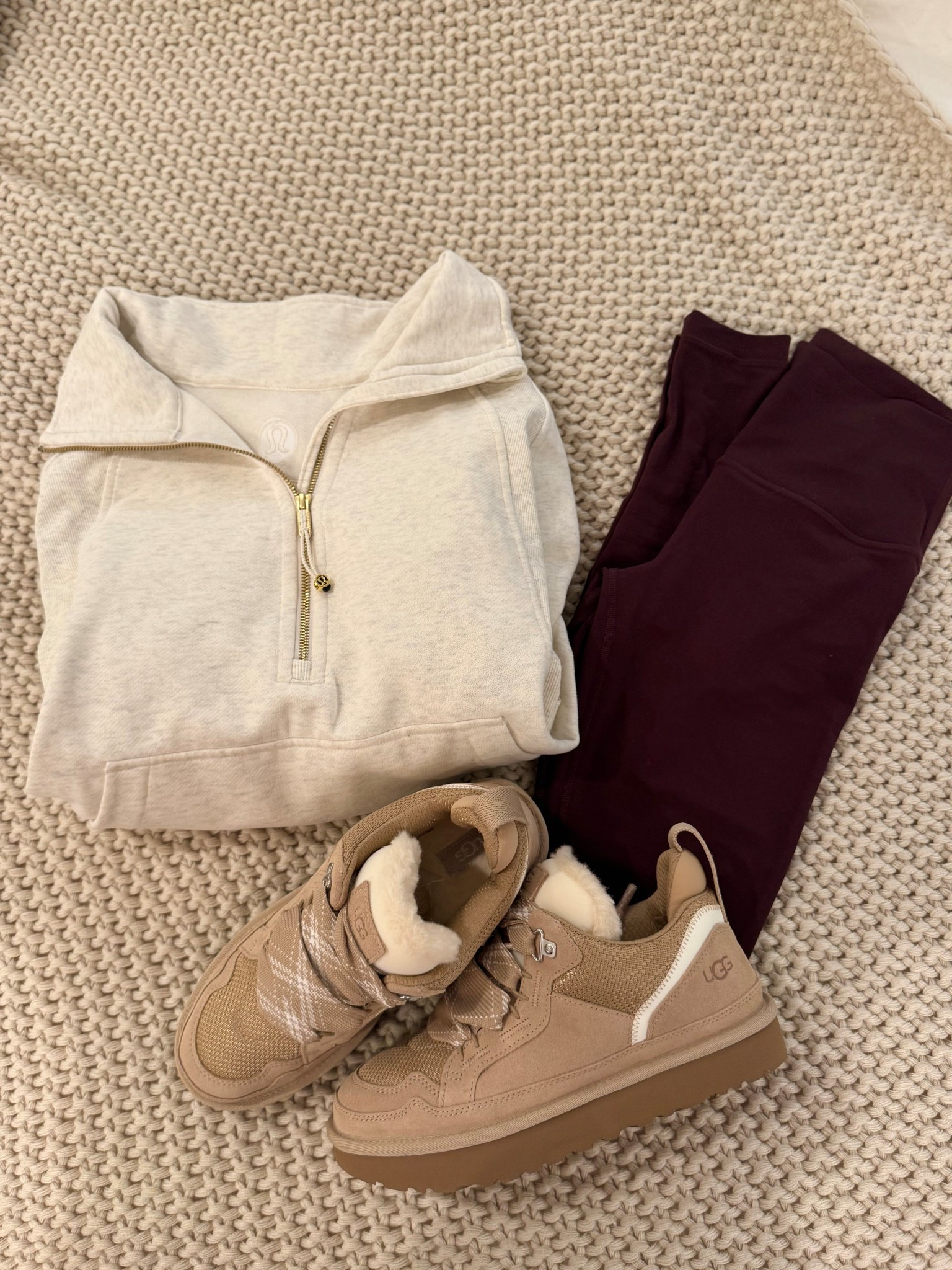 Lululemon fall outfit! Uggs are color sand  

#LTKSeasonal #LTKSaleAlert #LTKFindsUnder100