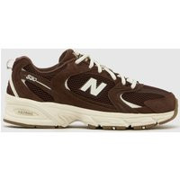 New Balance Women's 530 Trainers in Dark Brown, Logo Detail, Mesh, Size: 5 | Schuh