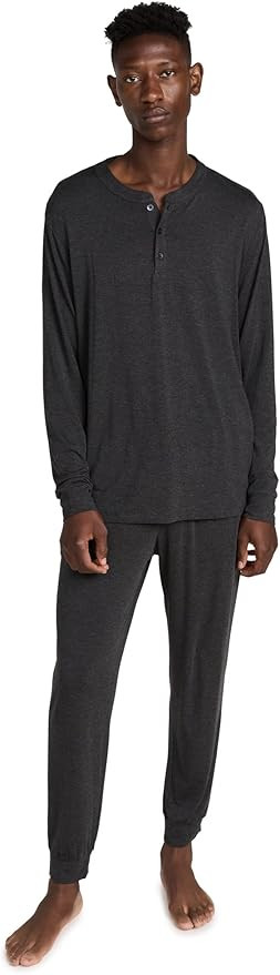 Eberjey Henry Men's Jersey Modal PJ Set | Amazon (US)