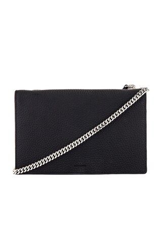 ALLSAINTS Fetch Chain Crossbody Wallet in Warm White from Revolve.com | Revolve Clothing (Global)