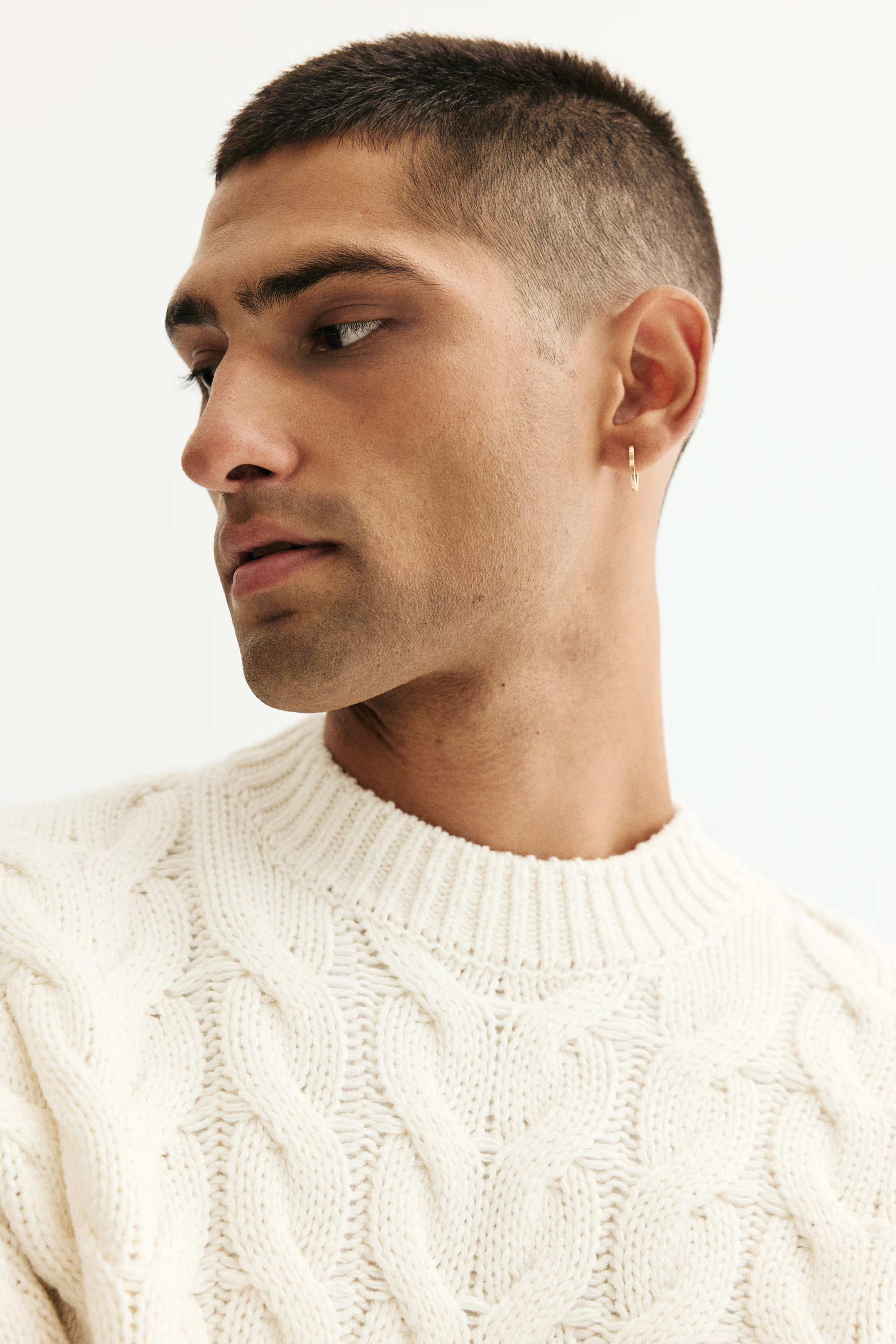 Loose Fit Cable-knit jumper | H&M (UK, MY, IN, SG, PH, TW, HK)